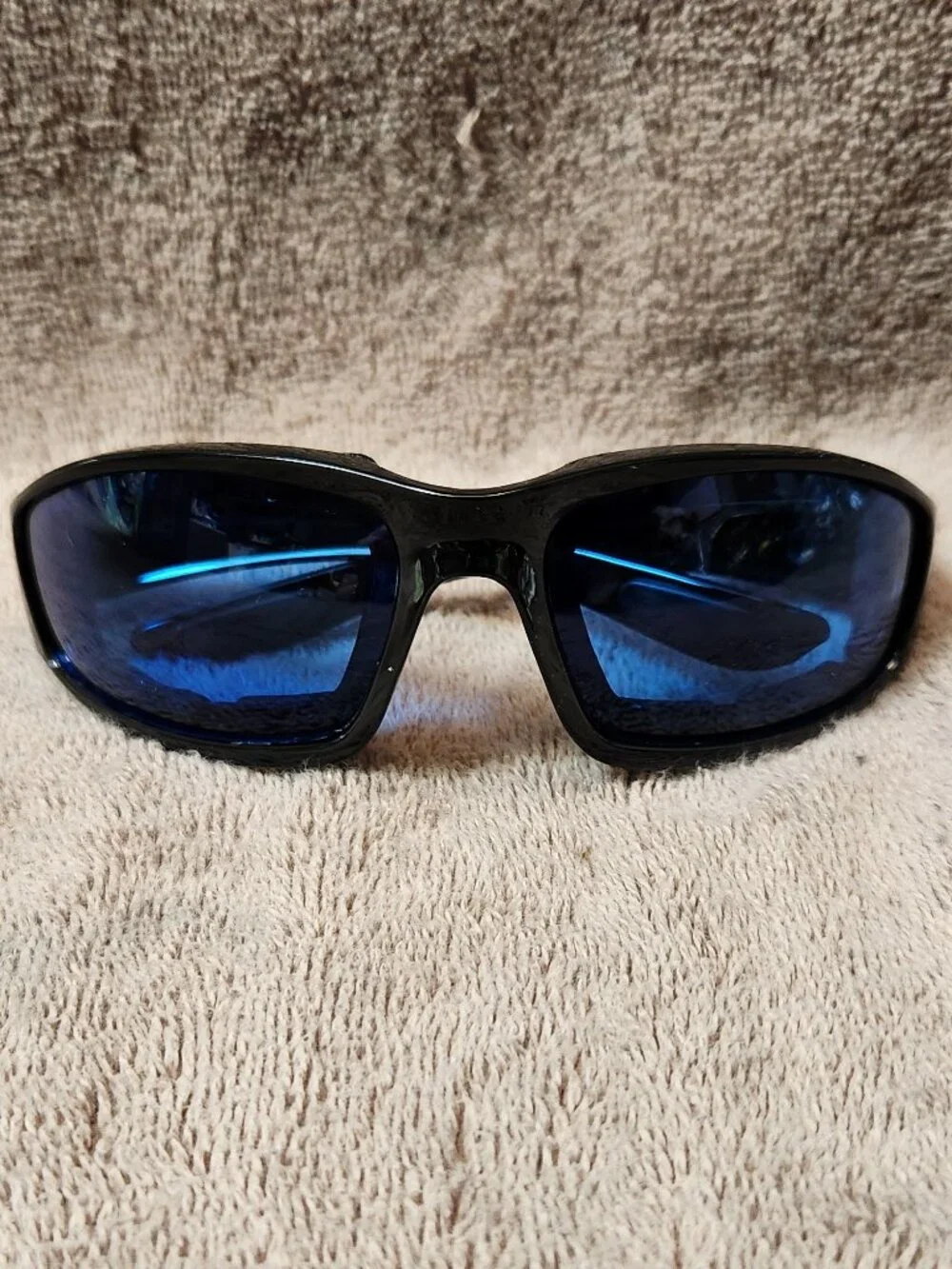 4 Pack Motorcycle Glasses Multi-Colored Padded Wrap-Around